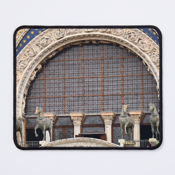 Item preview, The Horses of Saint Mark,Triumphal Quadriga, four bronze statues of horses on the facade of St Mark's Basilica, Venice, Italy designed and sold by goceris.