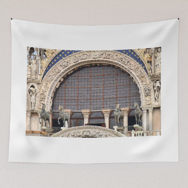 Item preview, The Horses of Saint Mark,Triumphal Quadriga, four bronze statues of horses on the facade of St Mark's Basilica, Venice, Italy designed and sold by goceris.