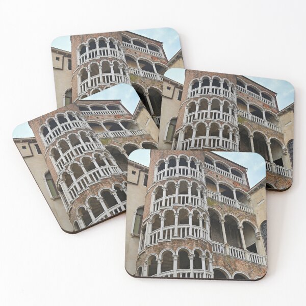Item preview, Scala Contarini del Bovolo (Palazzo Contarini del Bovolo) ,spiral staircases in Venice, Italy. designed and sold by goceris.