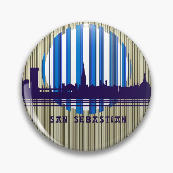 Artikelvorschau, Donostia-Kreis MIT blauen Streifen entworfen und verkauft von AlbertoRuiZ.