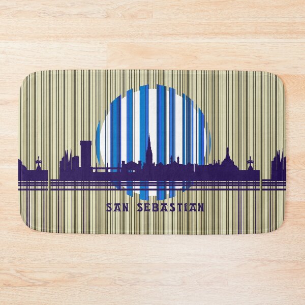 Item preview, Donostia circle WITH blue stripes designed and sold by AlbertoRuiZ.