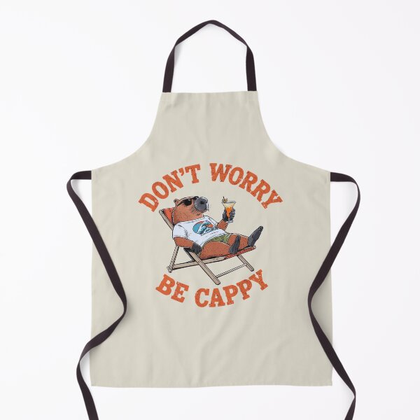 Item preview, Chill Capybara Don't Worry Be Cappy designed and sold by BKDIGITALSHOP.