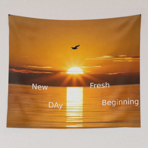 Item preview, New Day, Fresh Beginning designed and sold by YAM716.