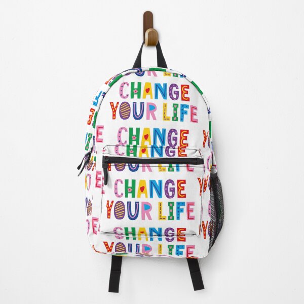 Item preview, Change your life lettering designed and sold by SweetberryHouse.