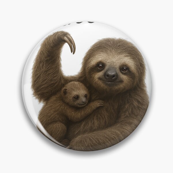 Item preview, Sloth Mom "I Can't Even" designed and sold by thehaywirehoney.