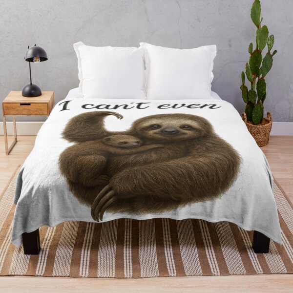 Item preview, Sloth Mom "I Can't Even" designed and sold by thehaywirehoney.