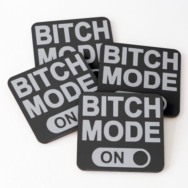Item preview, Bitch Mode ON designed and sold by NF Designs Studio DTF.
