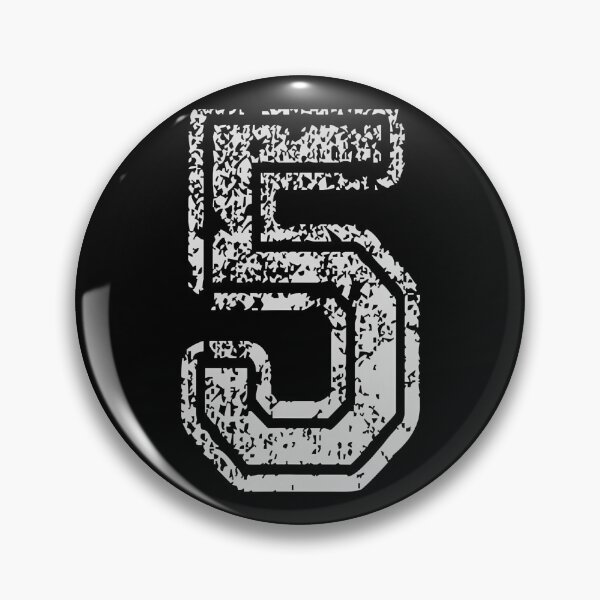 Item preview, Team Jersey Uniforms Number 5 Five School Sports Birthdays designed and sold by MadalynKiehn.