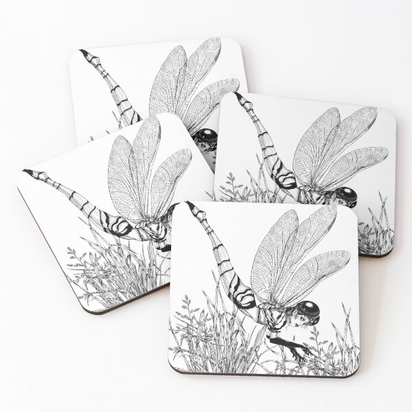 Item preview, Dragonfly Fae in the Long Grass designed and sold by TraceyEvansArt.
