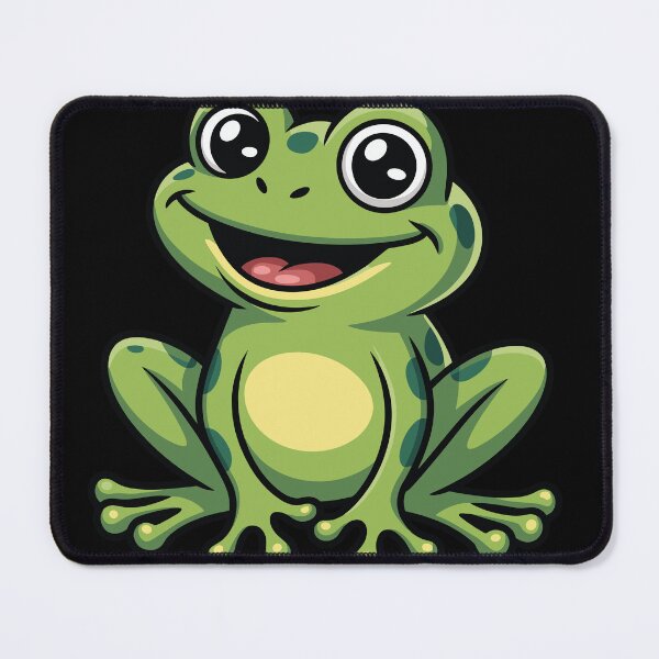 Item preview, Cute Happy Frog | Adorable Cartoon Frog Design for Nature & Animal Lovers designed and sold by YYoYY.