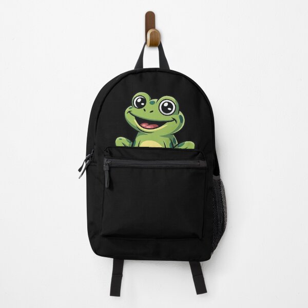 Item preview, Cute Happy Frog | Adorable Cartoon Frog Design for Nature & Animal Lovers designed and sold by YYoYY.
