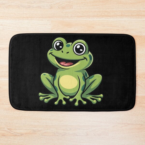 Item preview, Cute Happy Frog | Adorable Cartoon Frog Design for Nature & Animal Lovers designed and sold by YYoYY.