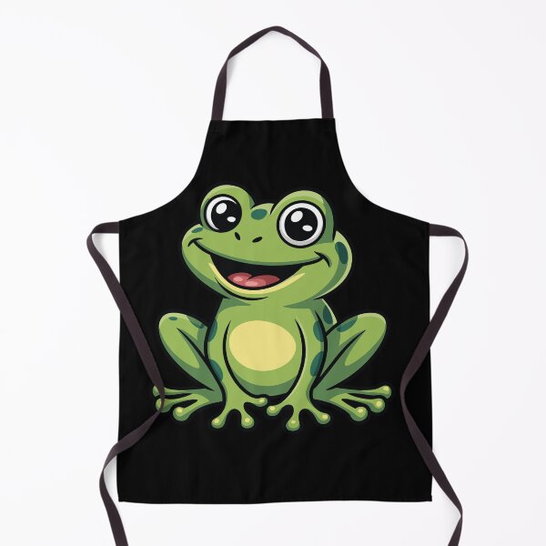 Item preview, Cute Happy Frog | Adorable Cartoon Frog Design for Nature & Animal Lovers designed and sold by YYoYY.
