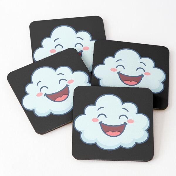 Item preview,  Winter: Happy clouds cartoon designed and sold by 5v11l.