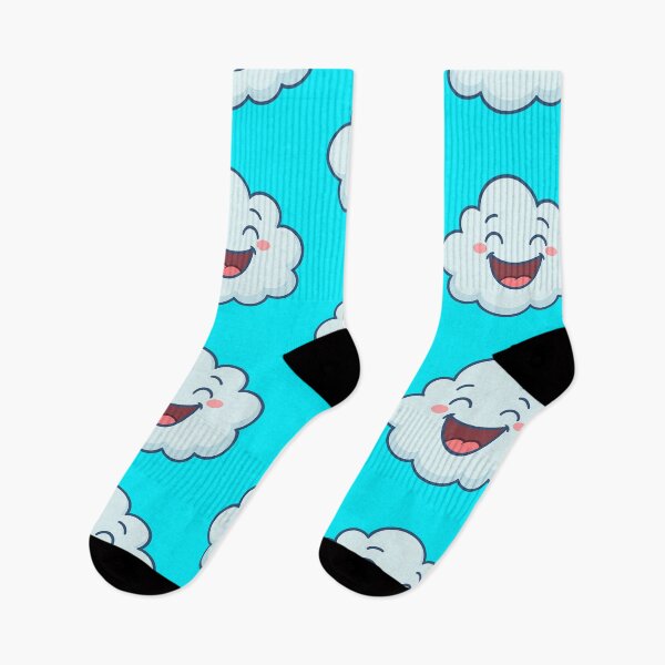 Item preview,  Winter: Happy clouds cartoon designed and sold by 5v11l.