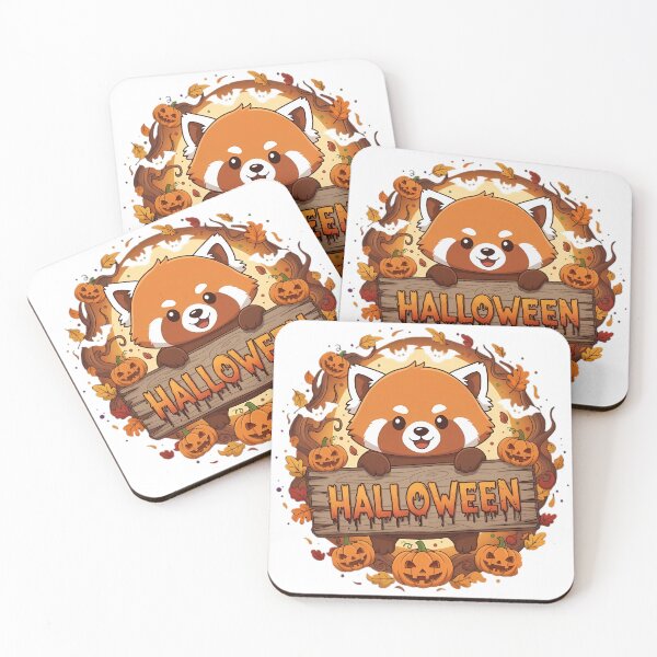 Item preview, Cute Red Panda Halloween Design | Adorable Spooky Autumn Art for Fall Lovers designed and sold by AMX-Designer.
