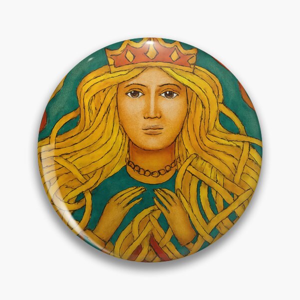 Item preview, Hreda, Anglo-Saxon Goddess designed and sold by KRainbird.