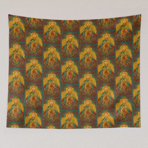 Item preview, Hreda, Anglo-Saxon Goddess designed and sold by KRainbird.