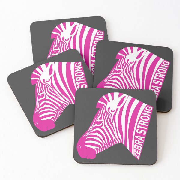 Item preview, Zebra Strong – Chronic Illness Awareness Design designed and sold by Designs by Jesabee.