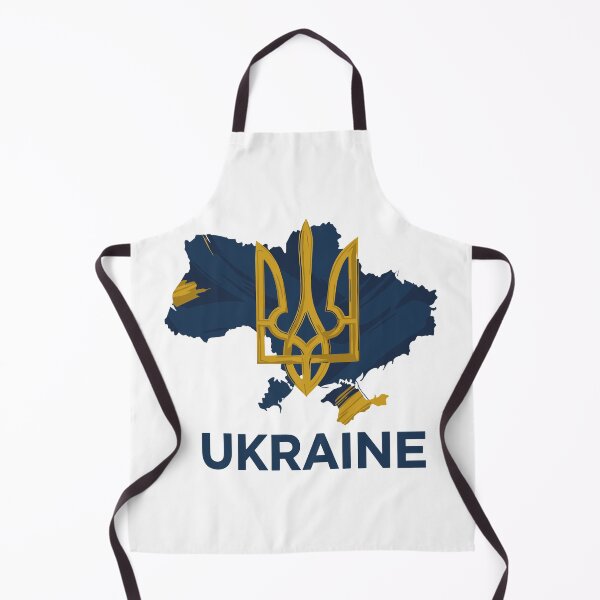Artikelvorschau, Ukraine Karte, Tryzub & Text entworfen und verkauft von RGShirtWorks.