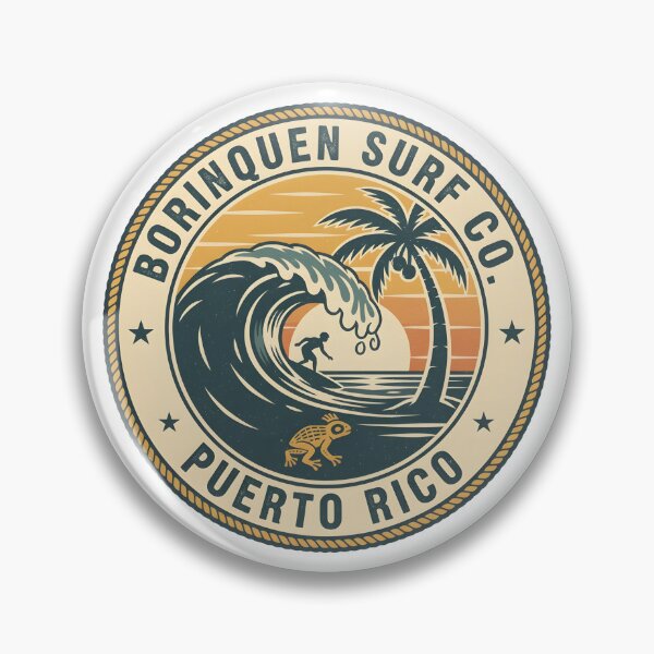 Item preview, Borinquen Surf Co. designed and sold by Colón Graphix’s.
