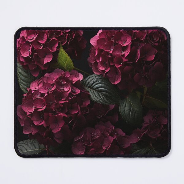 Item preview, Dark Burgundy Hydrangea Vol. 3 | Overhead Moody Floral Art designed and sold by Simple Nature Studio.