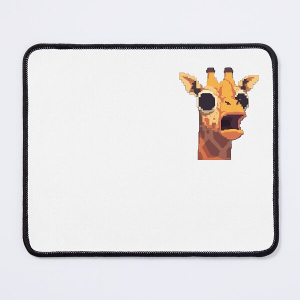 Item preview, Pixel Giraffe Shocked (Left) designed and sold by Adronia.
