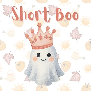 Artwork thumbnail, Short Boo by PlumTreeDesign