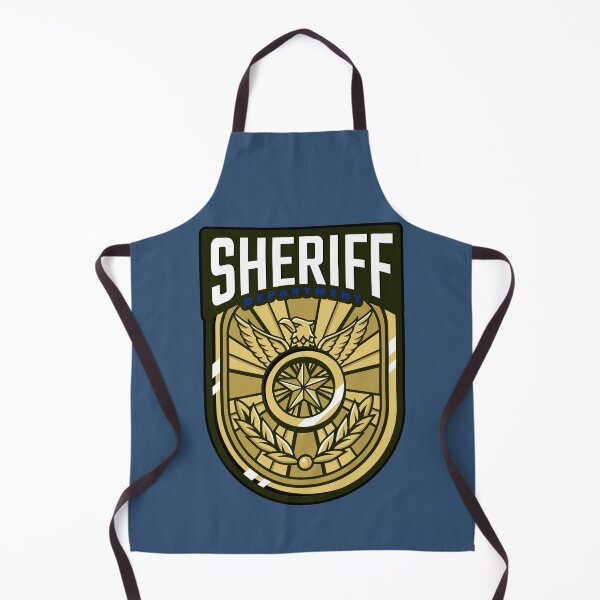 Item preview, Black and Blue Sheriff's Department Patch Logo designed and sold by nicke2025.