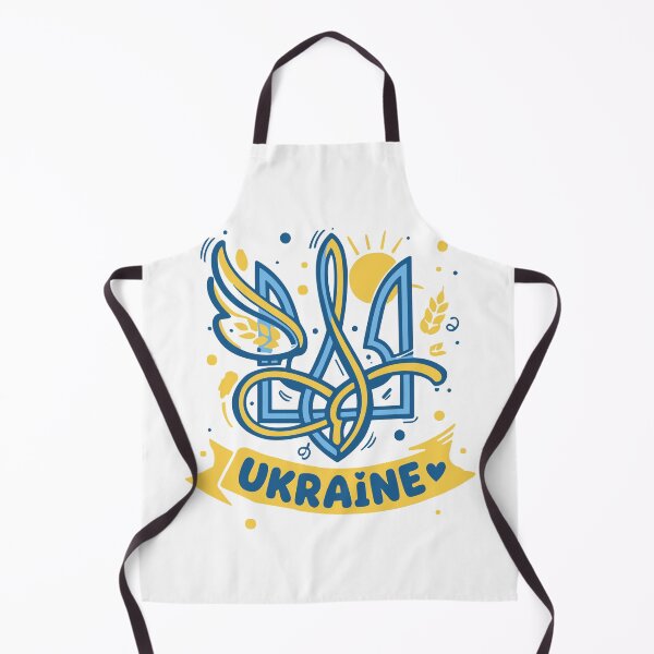 Item preview, Emblema Tryzub de Ucrania con bandera designed and sold by RGShirtWorks.
