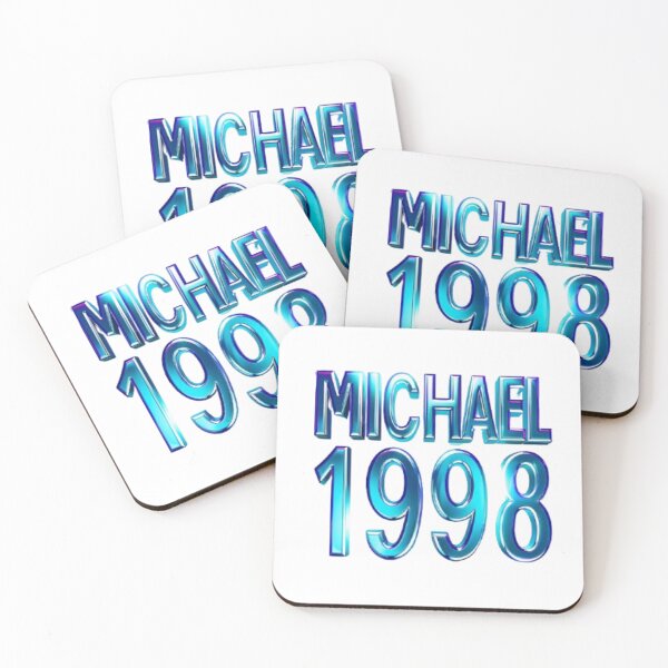 Item preview, Michael 1998 Retro Birthday Design designed and sold by AlexLineArt.