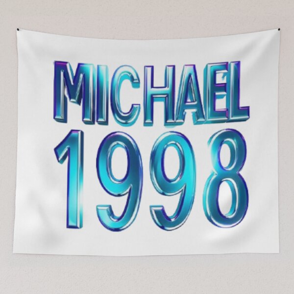Item preview, Michael 1998 Retro Birthday Design designed and sold by AlexLineArt.