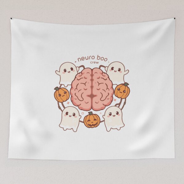 Item preview, Neuro Boo Crew Halloween, anatomical, brain anatomy, neurology, science designed and sold by YvkafromPoland.