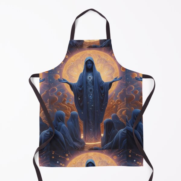 Item preview, A celestial gathering with a mysterious masked festival. designed and sold by Cherryblossom50.