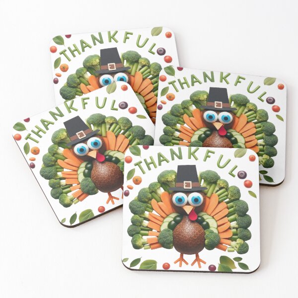 Item preview, Thanksgiving Turkey Pilgrim Made Of Vegetables designed and sold by LavIsInTheAir.