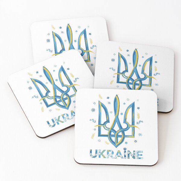 Item preview, Stylized Ukrainian Trident with Folk Art Elements designed and sold by RGShirtWorks.