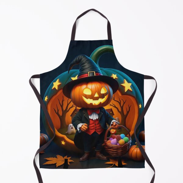 Item preview, Cozy Horror Mascot: Pumpkin Gentleman and Diorama in a Dark Pumpkin designed and sold by Agnes-Creative.