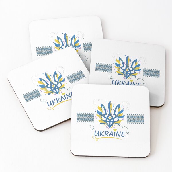 Item preview, Stylized Ukrainian Tryzub with Vyshyvanka Elements designed and sold by RGShirtWorks.