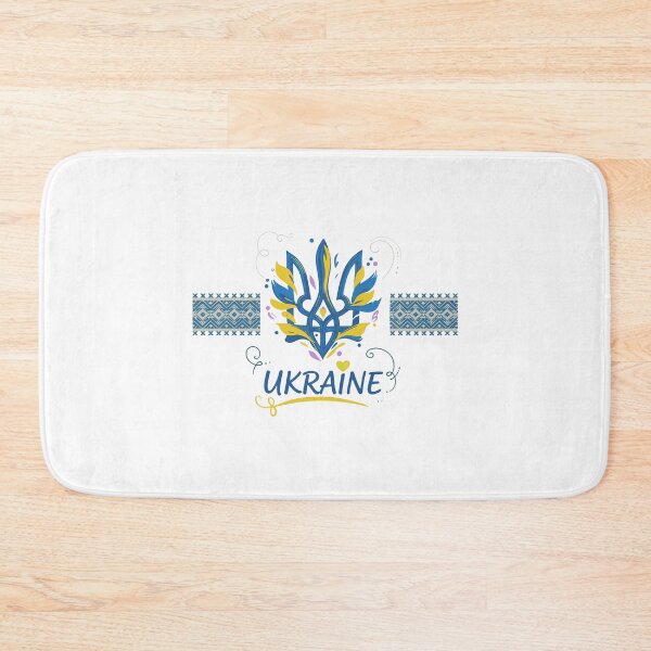 Item preview, Stylized Ukrainian Tryzub with Vyshyvanka Elements designed and sold by RGShirtWorks.