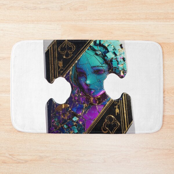 Item preview, Cyber Queen of spades puzzle  designed and sold by DuncanMaxStar .