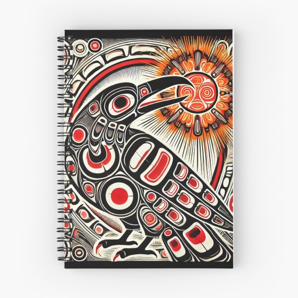 Item preview, Raven Steals the Sun – Northwest Coast Native Art | Tribal Formline Inspired | Indigenous Creation Myth designed and sold by Alaska Magick.