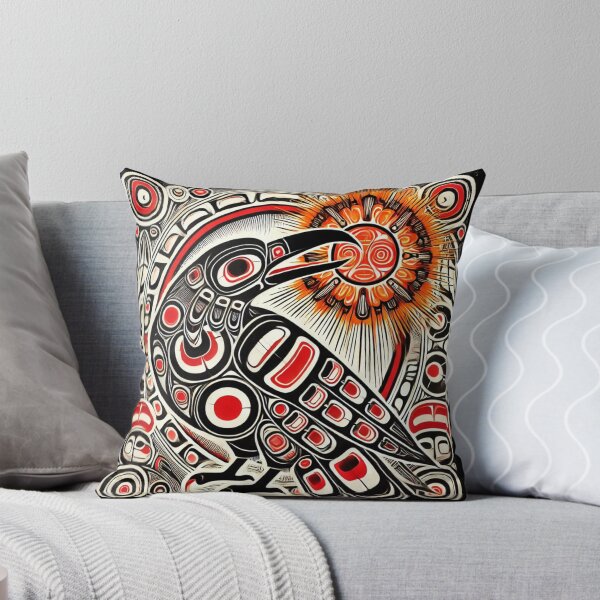 Item preview, Raven Steals the Sun – Northwest Coast Native Art | Tribal Formline Inspired | Indigenous Creation Myth designed and sold by Alaska Magick.