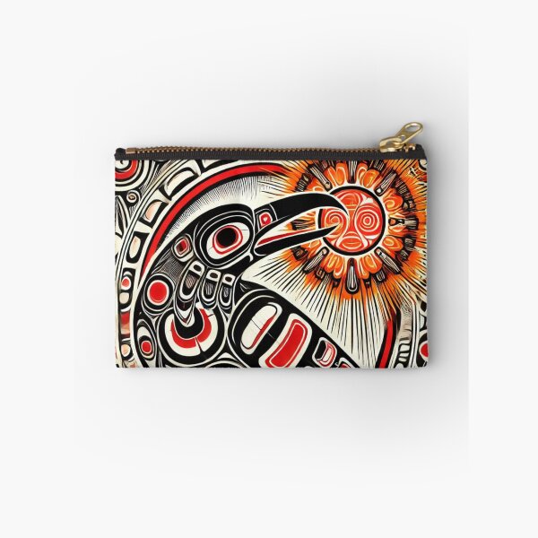 Item preview, Raven Steals the Sun – Northwest Coast Native Art | Tribal Formline Inspired | Indigenous Creation Myth designed and sold by Alaska Magick.