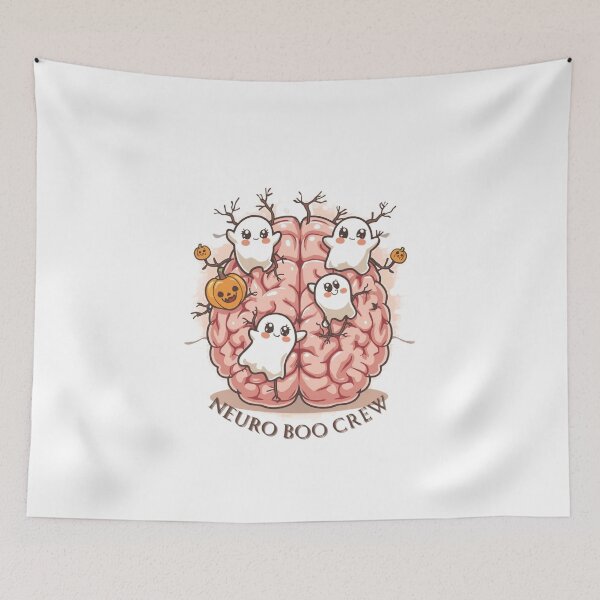 Item preview, Neuro Boo Crew Halloween, anatomical, brain anatomy, neurology, science designed and sold by YvkafromPoland.