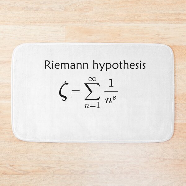 Item preview, Riemann Hypothesis Design | Funny Math & Geek Humor | Algebra, Geometry & Physics Shirt designed and sold by sciencefacts.