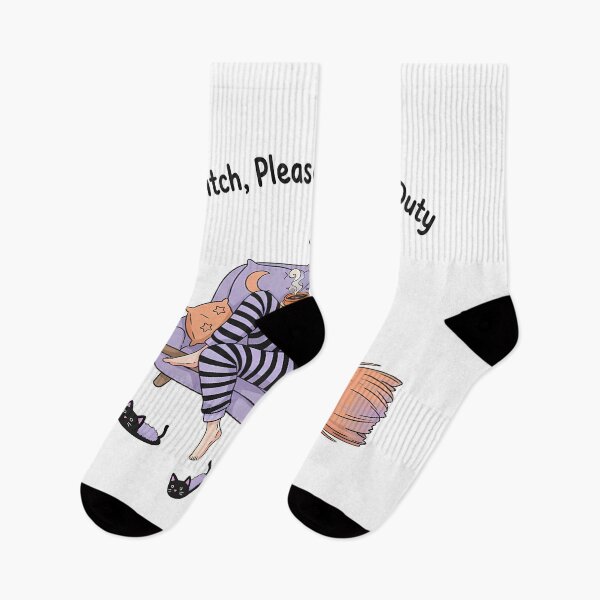 Item preview, Funny Tired Witch Halloween Design – Off Duty Pajama Witch with Coffee Mug designed and sold by Fashvora.