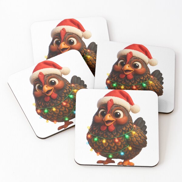 Item preview, Christmas Barnevelder Chicken 2 designed and sold by Sillytoe.