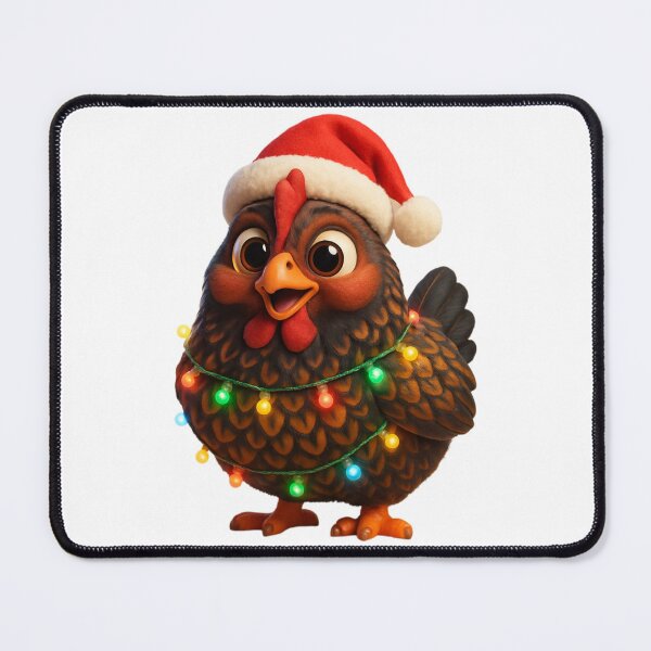 Item preview, Christmas Barnevelder Chicken 2 designed and sold by Sillytoe.