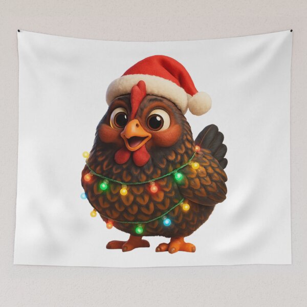Item preview, Christmas Barnevelder Chicken 2 designed and sold by Sillytoe.