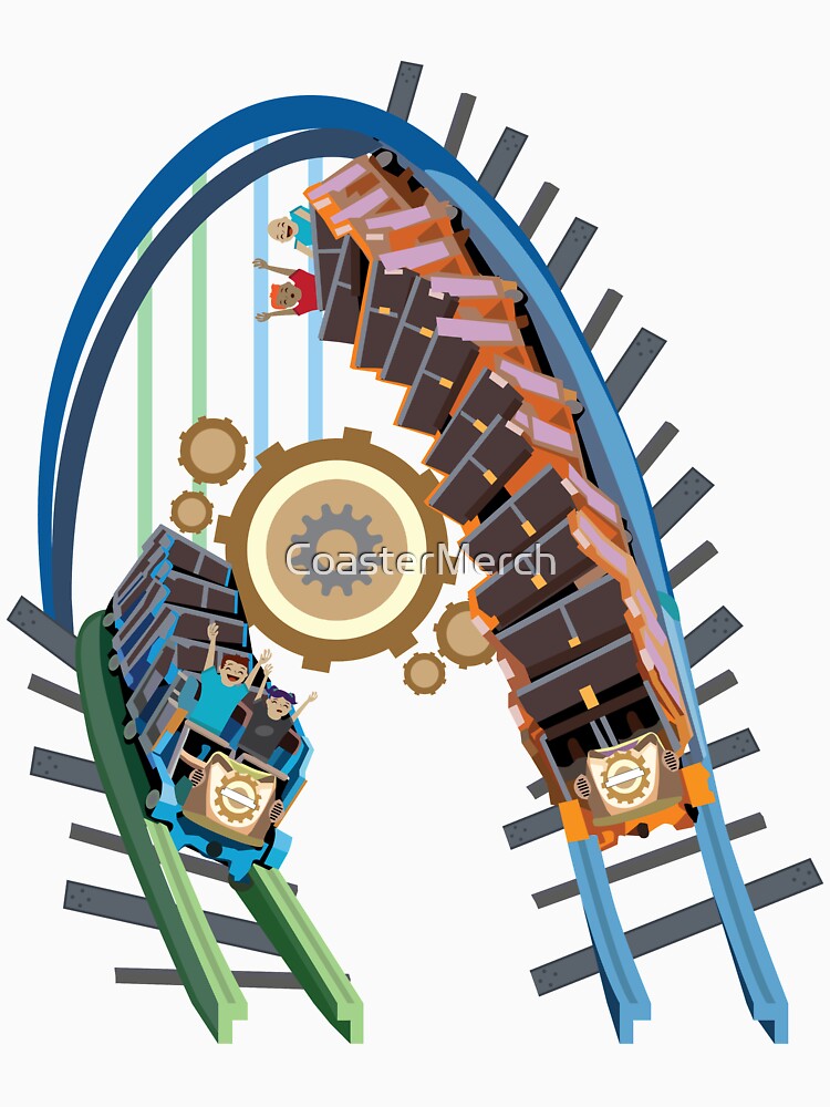 Twisted RMC - Colossus Inspired Racing Coaster Design by CoasterMerch